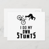 Carte Postale VTT Vélo Vélos Vélos Descente Idée cadeau (Devant / Derrière)