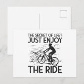 Carte Postale VTT Vététiste (Devant / Derrière)