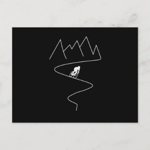 Carte Postale VTT VTT Vélo cycliste Cycliste Vélo G