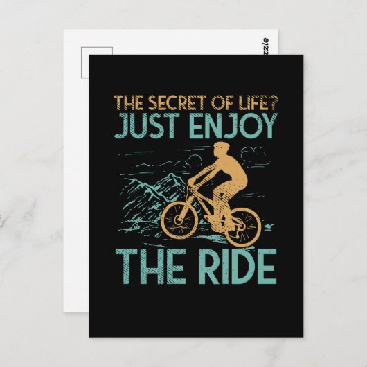 CARTE POSTALE VTT VTT VTT (Devant / Derrière)