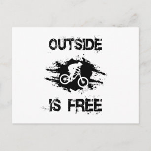 Carte Postale VTT VTT VTT VTT Idée cadeau vélo