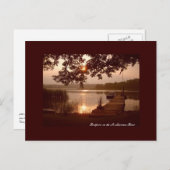 Carte Postale Vue 1000 îles (Devant / Derrière)