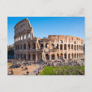 Carte Postale Vue aérienne Colisée ou Colisée Rome Italie