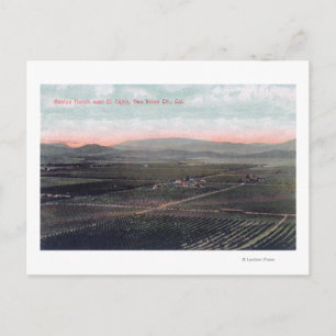 Carte Postale Vue aérienne de Boston Ranch dans le comté de San