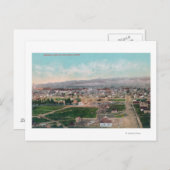 Carte Postale Vue aérienne de CityPocatello, ID (Devant / Derrière)