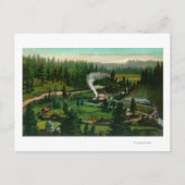 Carte Postale Vue aérienne de la boucle Cantara (Devant)