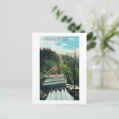 Carte Postale Vue aérienne de la centrale électrique Electron (Debout devant)