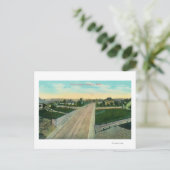 Carte Postale Vue aérienne de la troisième avenue (Debout devant)