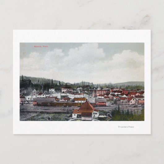 Carte Postale Vue aérienne de la ville (Devant)