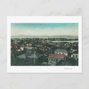 Carte Postale Vue aérienne de la ville et de l'île Mare