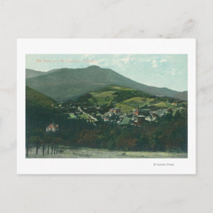 Carte Postale Vue aérienne de la ville et du mont Tamalpais