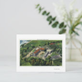 Carte Postale Vue aérienne de l'Est sur le terrain du fort (Debout devant)