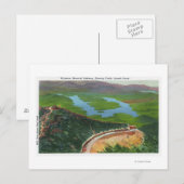 Carte Postale Vue aérienne de Memorial Hwy, Château, Summit Hous (Devant / Derrière)