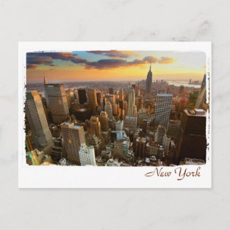 Carte Postale Vue aérienne de New York