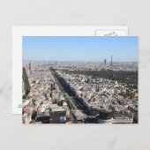 Carte Postale vue aérienne de PARIS 3 (Devant / Derrière)