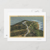 Carte Postale Vue aérienne de Point Loma (Devant / Derrière)