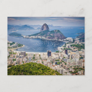Carte Postale Vue aérienne de Rio de Janeiro