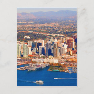 Carte Postale vue aérienne de san diego californie