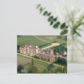 Carte Postale Vue aérienne de Sandringham House, Norfolk (Debout devant)