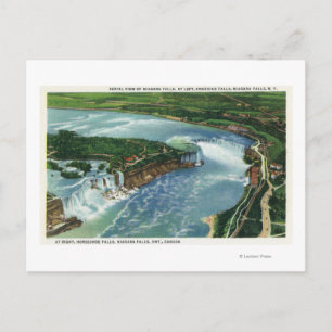 Carte Postale Vue aérienne de toute la Niagara Falls 2