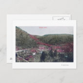 Carte Postale Vue aérienne de TownColoma, CA (Devant / Derrière)