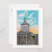 Carte Postale Vue aérienne de Washington StreetOakland, CA (Devant / Derrière)