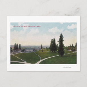 Carte Postale Vue aérienne des casernes de Vancouver