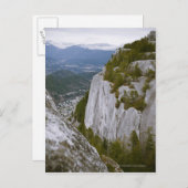 Carte Postale Vue aérienne du "chef" à Squamish (Devant / Derrière)