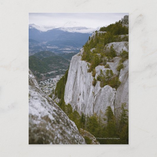 Carte Postale Vue aérienne du "chef" à Squamish (Devant)