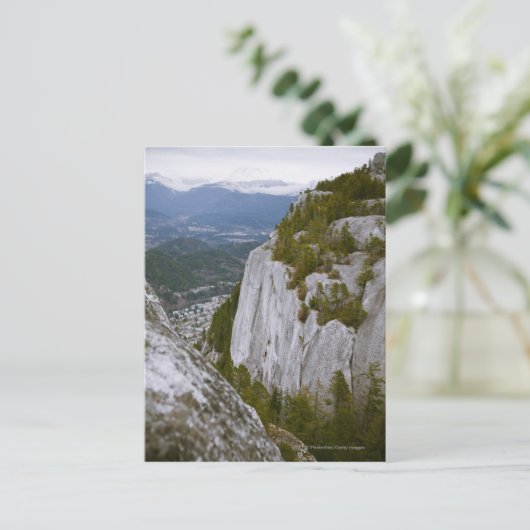 Carte Postale Vue aérienne du "chef" à Squamish (Debout devant)