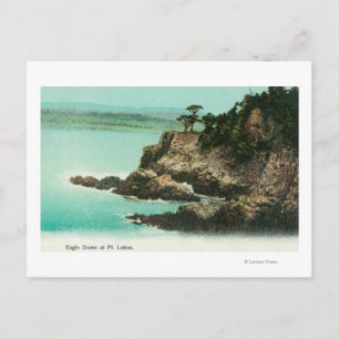 Carte Postale Vue aérienne du dôme d'aigle à Point Lobos