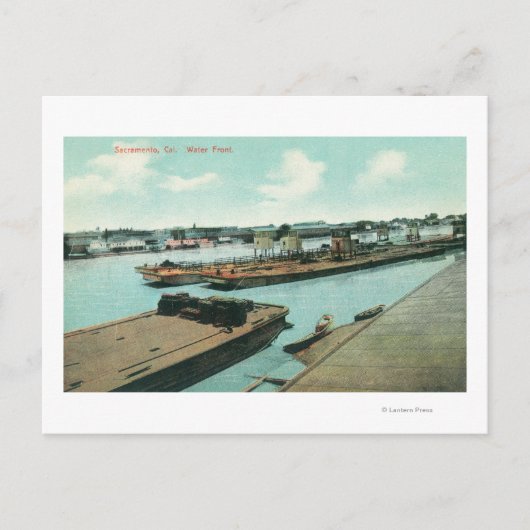 Carte Postale Vue aérienne du front de mer (Devant)