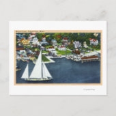 Carte Postale Vue aérienne du front de mer 2 (Devant)