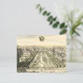 Carte Postale Vue aérienne du jardin formel par Eric Dahlbergh (Debout devant)