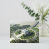 Carte Postale Vue aérienne du monument commémoratif de Lincoln (Debout devant)