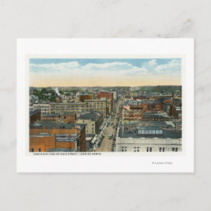Carte Postale Vue aérienne du nord de Main Street