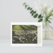 Carte Postale Vue aérienne du nord-ouest de TownWallace, (Debout devant)