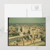 Carte Postale Vue aérienne du Palais (Devant / Derrière)