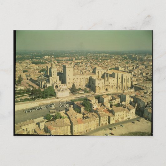 Carte Postale Vue aérienne du Palais (Devant)