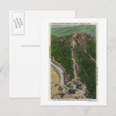 Carte Postale Vue aérienne du sentier Winial, Château, Sommet (Devant / Derrière)