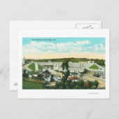 Carte Postale Vue aérienne du stade San Diego, CA (Devant / Derrière)