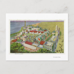 Carte Postale Vue aérienne du village irlandais