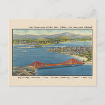 Vue aérienne, Golden Gate Bridge, San Francisco Ba