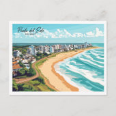 Carte Postale Vue aérienne Punta del Este Uruguay Travel (Devant)