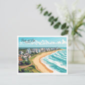 Carte Postale Vue aérienne Punta del Este Uruguay Travel (Debout devant)