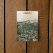 Carte Postale Vue Akropolis Grèce Athènes