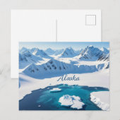carte postale vue alaska (Devant / Derrière)