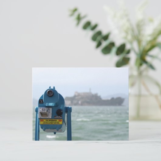 Carte Postale Vue Alcatraz (Debout devant)