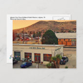 Carte Postale Vue Alpine De Holland Hotel, Alpine, TX (Devant / Derrière)