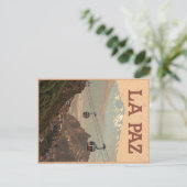 Carte Postale Vue Altitude de La Paz (Debout devant)